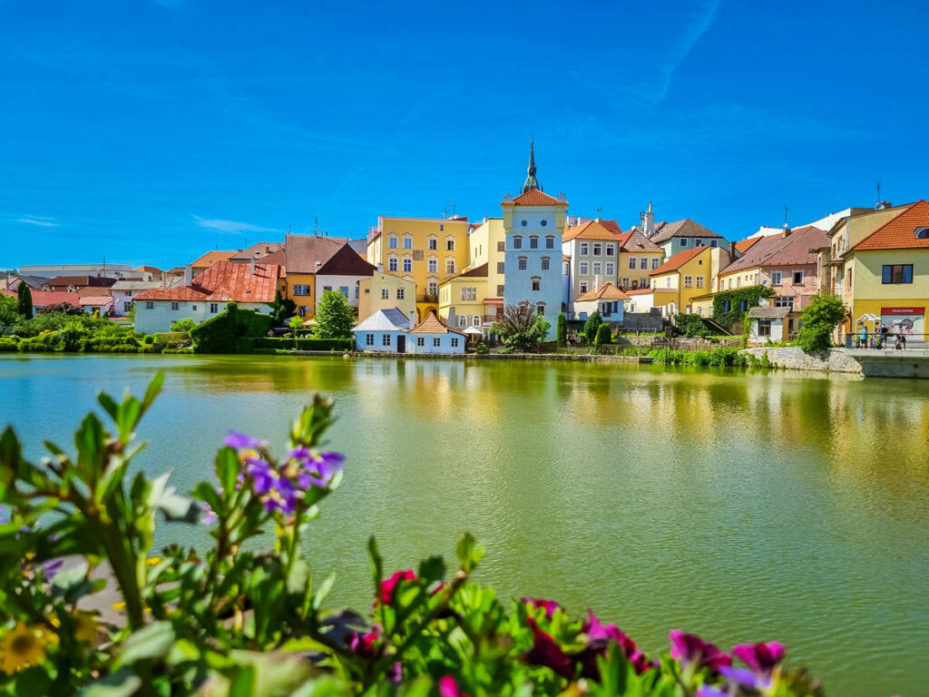 Altstadtblick Jindřichův Hradec