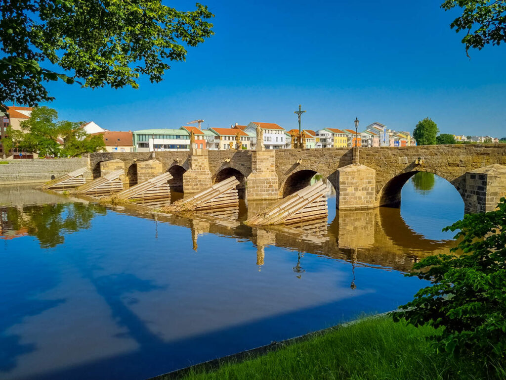 Steinbrücke Písek