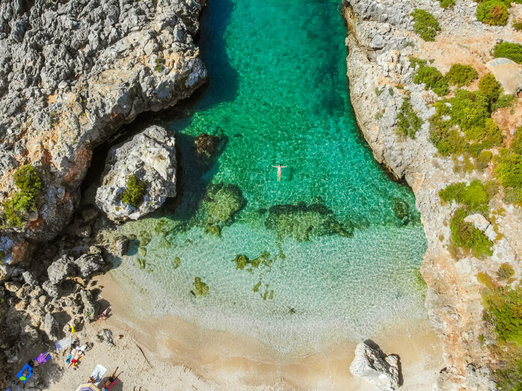 Akuarium Beach in Albanien