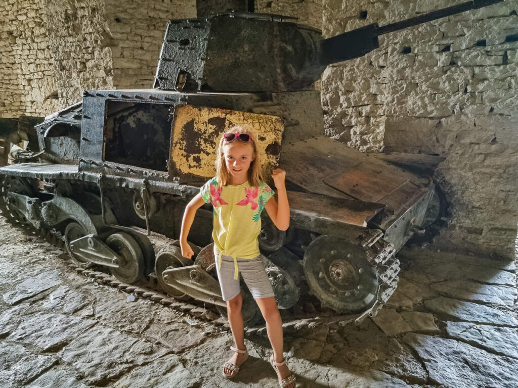 Fiat Panzer Burg von Gjirokastra