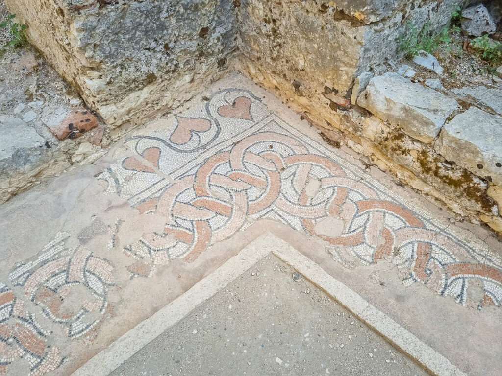 Mosaikboden The Great Basilica Butrint
