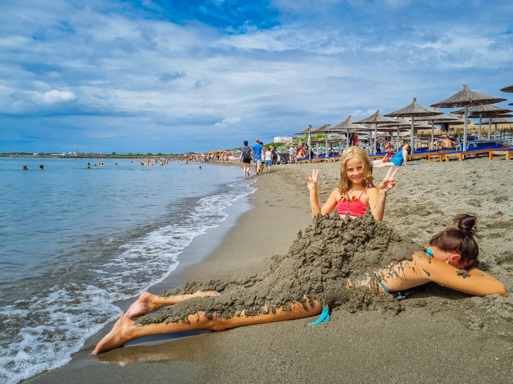 Velipoja Beach Albanien