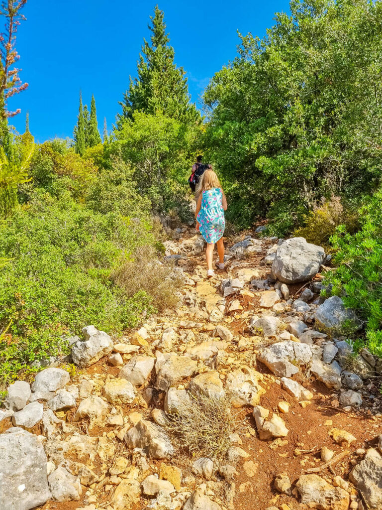 Weg zum Akuarium Beach