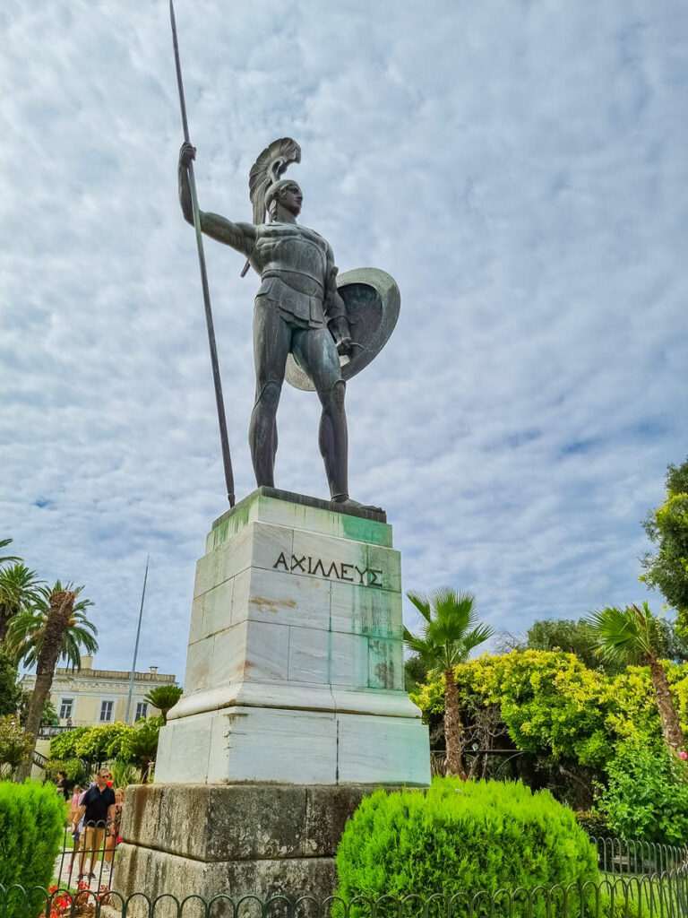 Achilles Statue Achilleion