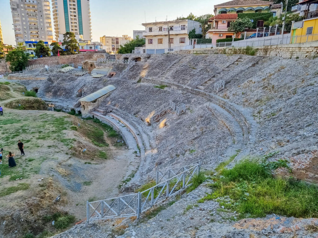 Amphitheater in Durrës