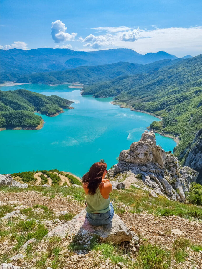Bovilla Reservoir in Albanien