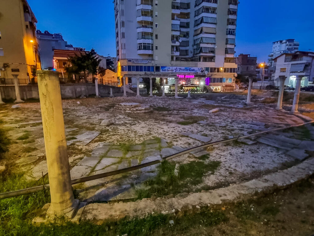 Das byzantinische Forum Durres