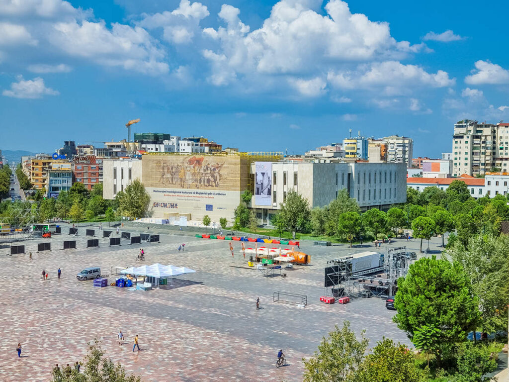 Skanderbeg Platz Tirana