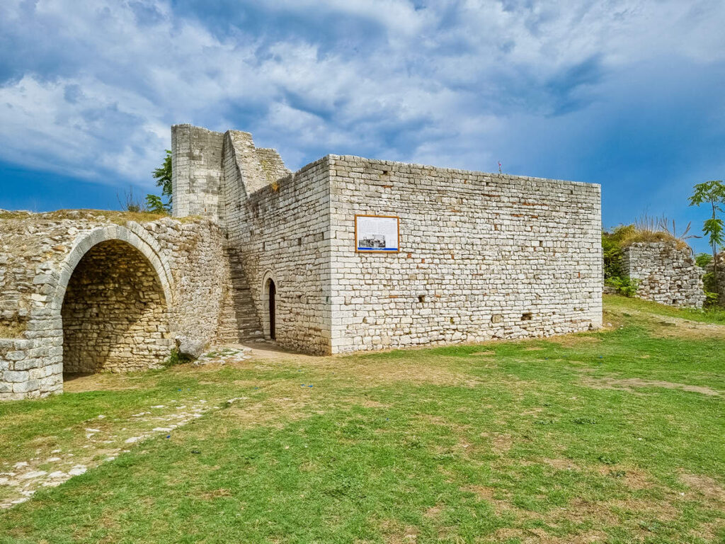 Weiße Moschee Berat Burg