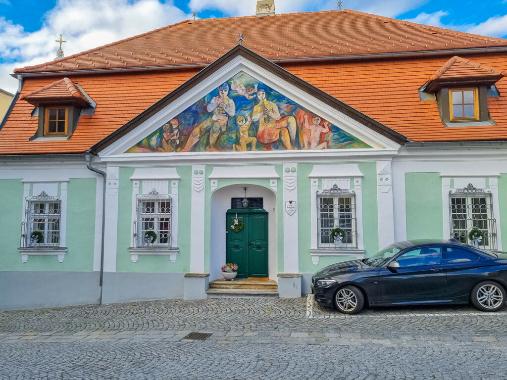 Baderhaus in Dürnstein, Österreich