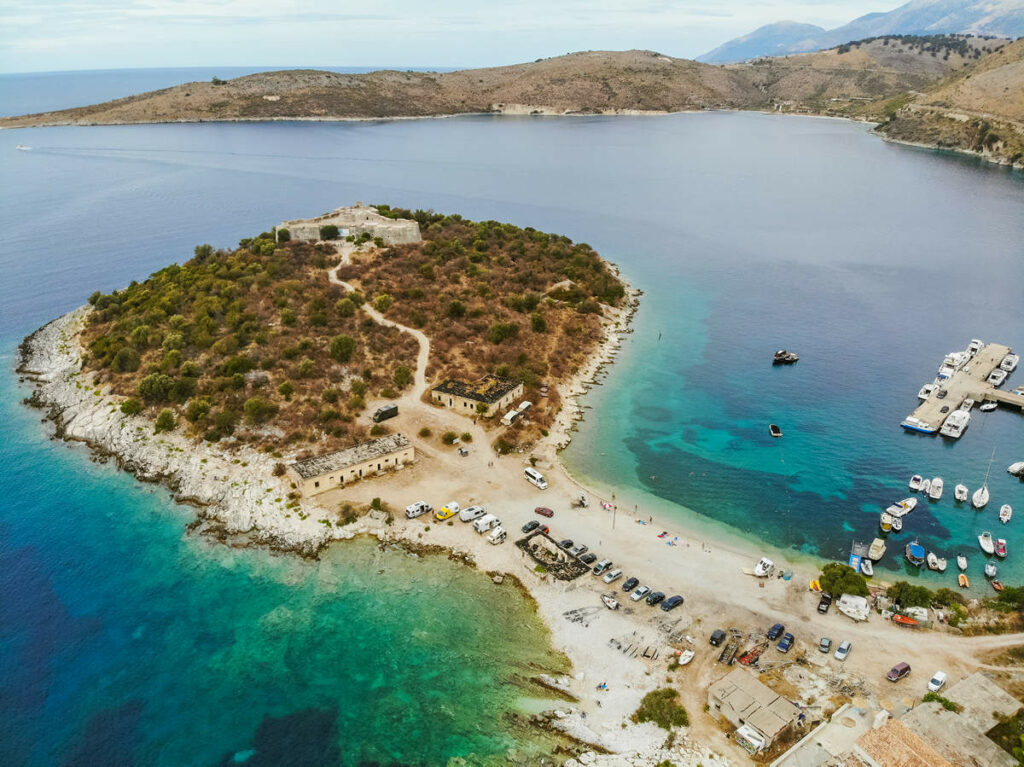 Porto Palermo Beach in Albanien