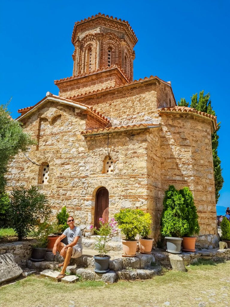 Kloster Sveti Naum Innenhof