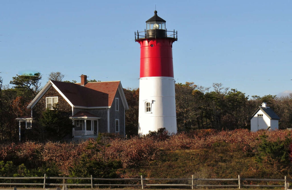 Leuchtturm "Nauset" in Cape Code