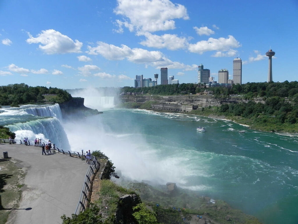 Niagarafälle von der US-amerikansiche Seite