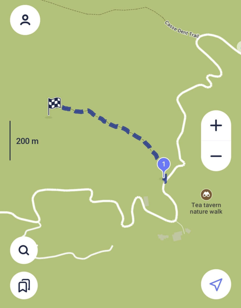 Wanderweg Morne Blanc Trail