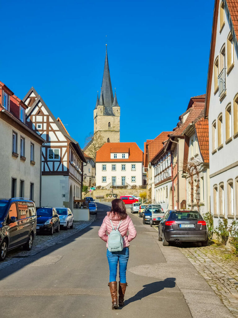 Speiersgasse & Kirche in Zeil am Main