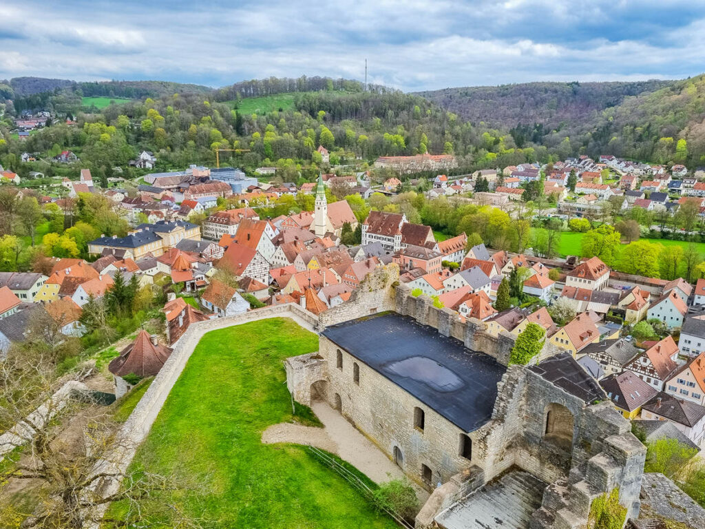 Aussicht Wehrturm Pappeheim