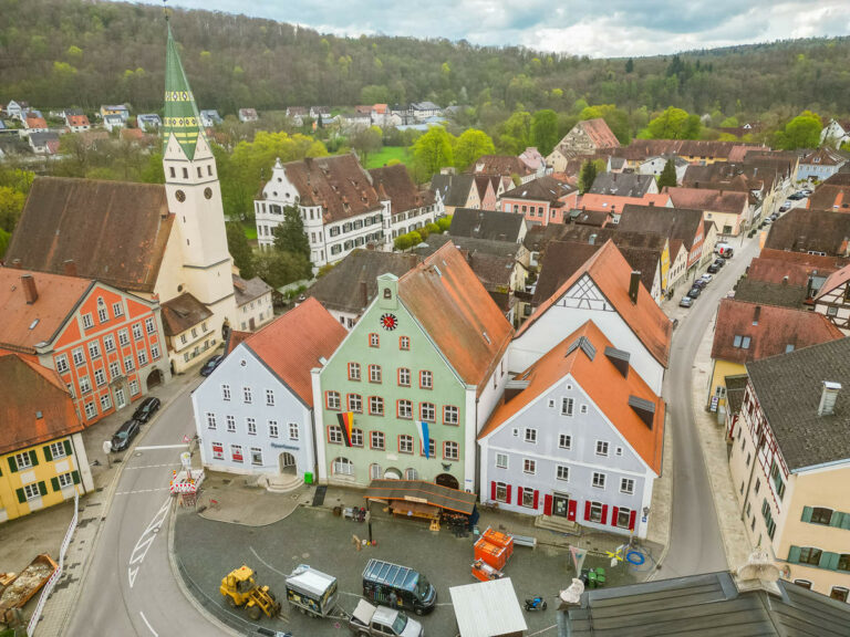 Pappenheim Burg und Sehenswürdigkeiten in der Altstadt