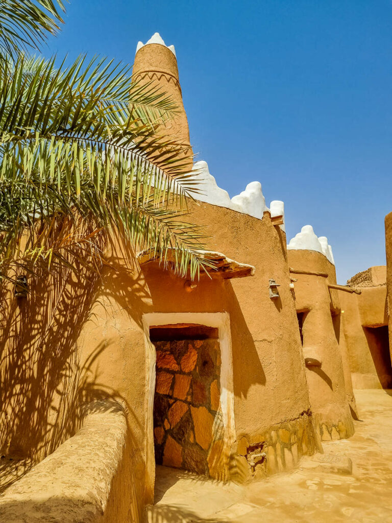 Ushaiqer Heritage Village in Saudi-Arabien