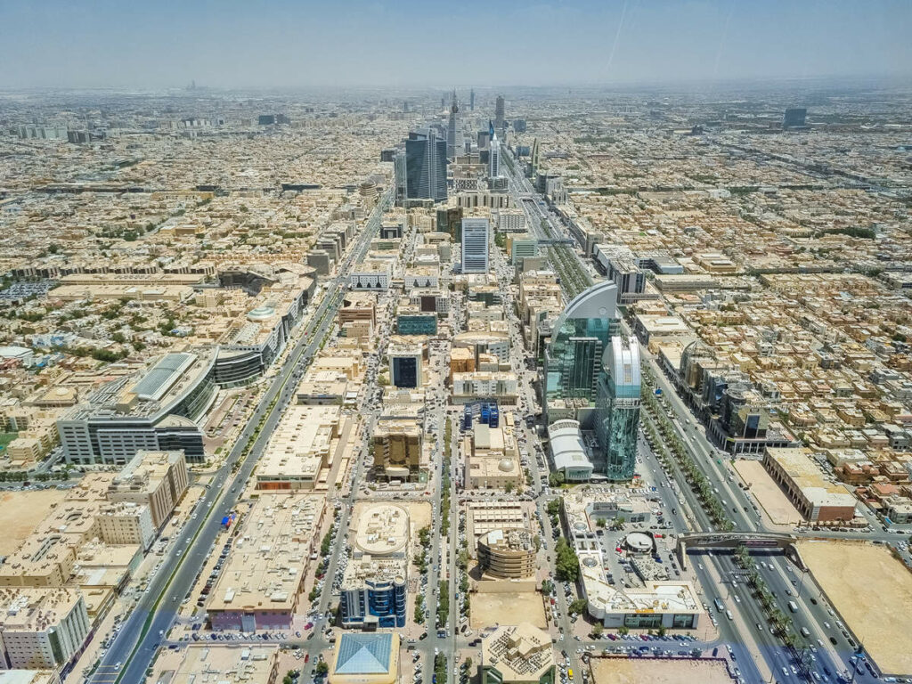 Aussicht Sky Bridge Riad