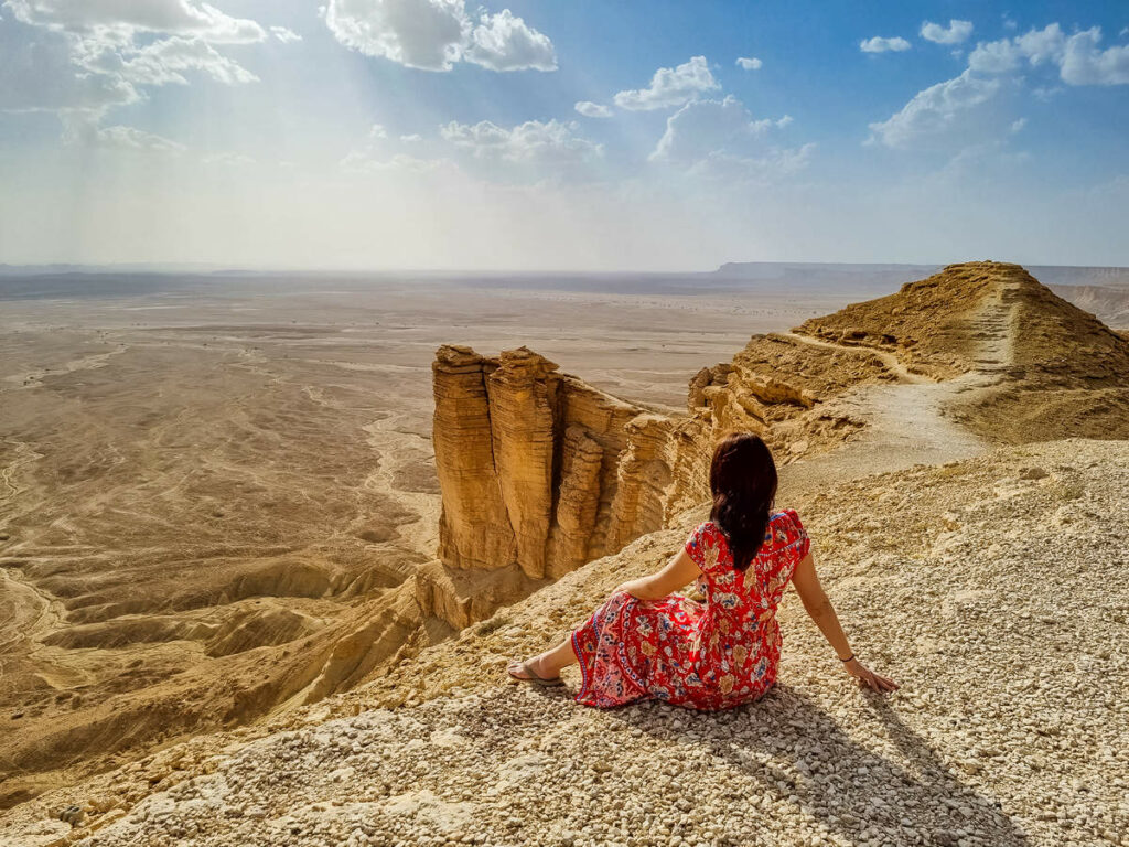 Edge of the World in Saudi-Arabien