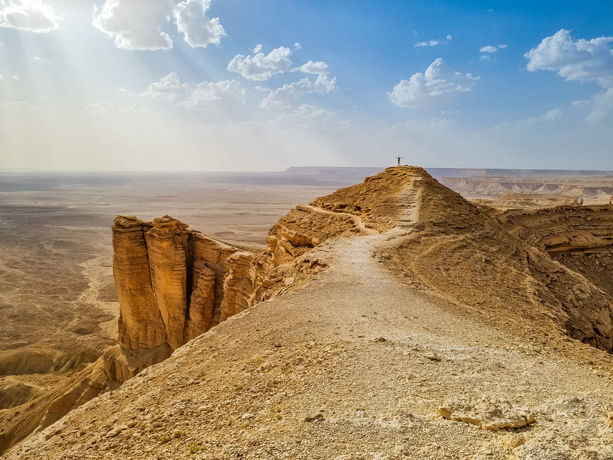 Edge of the World – dramatischer Naturwunder in Saudi-Arabien