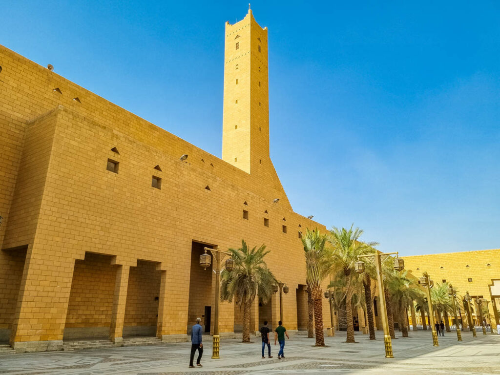 Imam Turki Bin Abdullah Grand Mosque in Riad