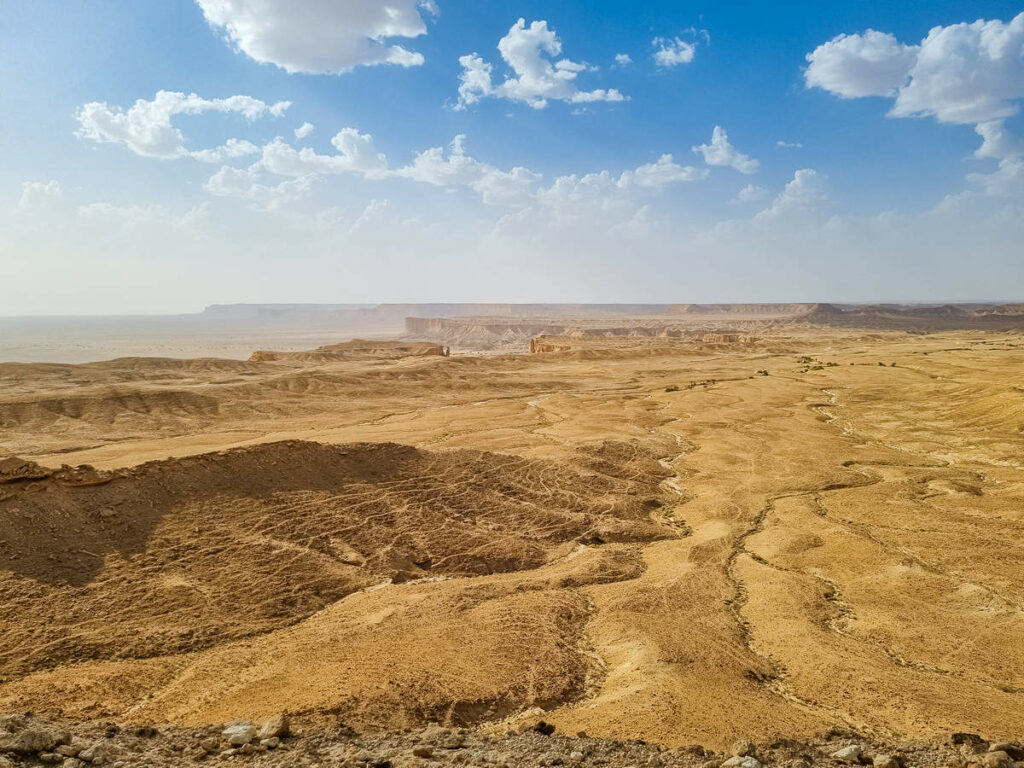 Landschaft in der Nähe von Edge of the World