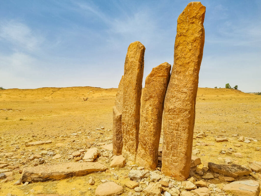 Rajajil Columns in Sakaka