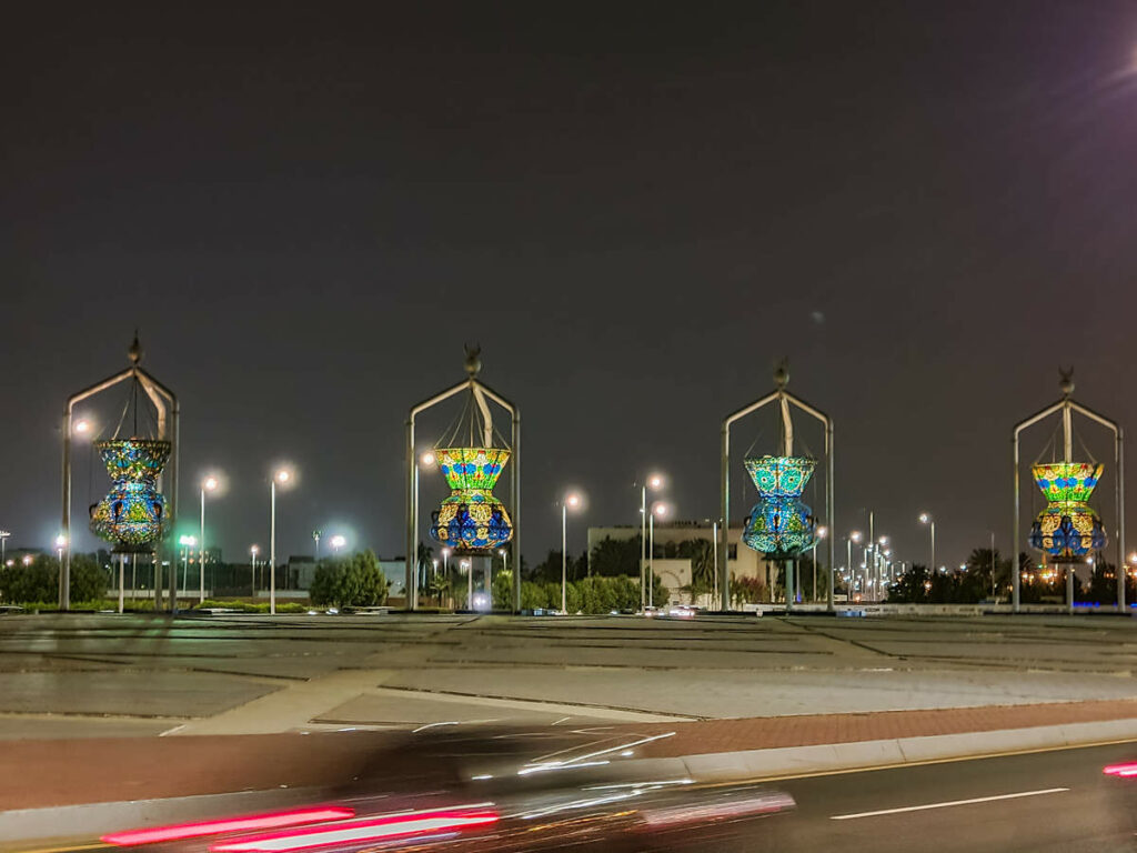 The Four Lanterns in Dschidda