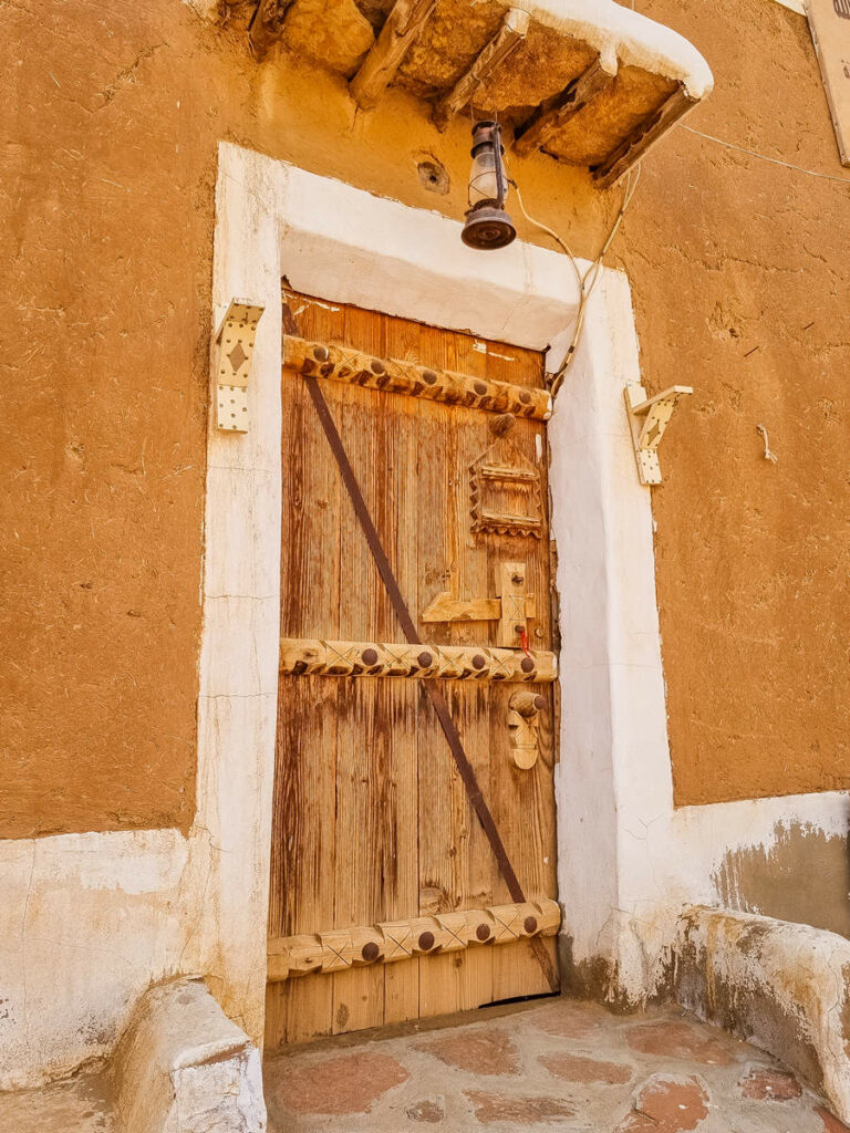 Arabische Tür Heritage Village Ushaiqer