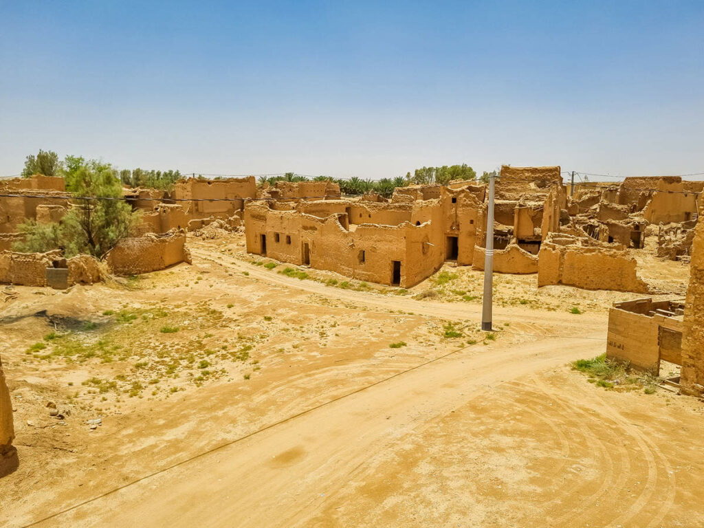 Überreste der Altstadt von Tharmda
