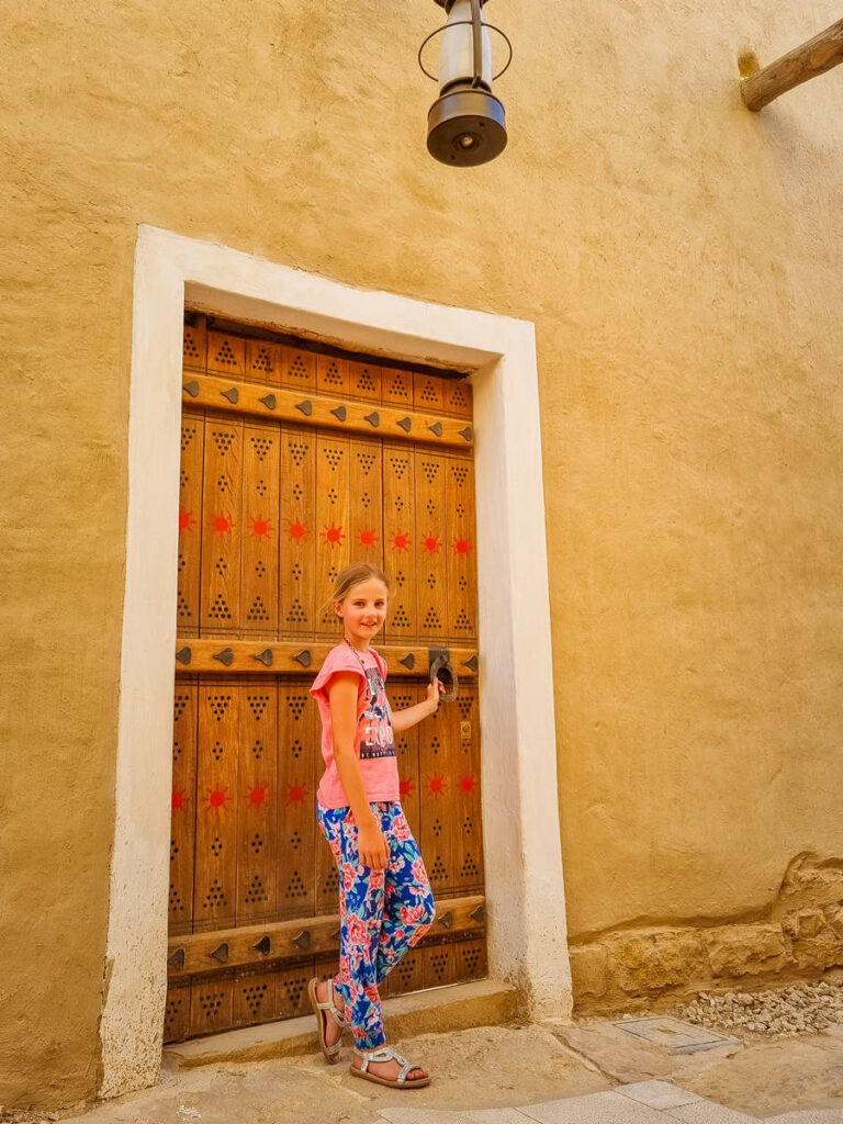 Verzierte Tür in At-Turaif