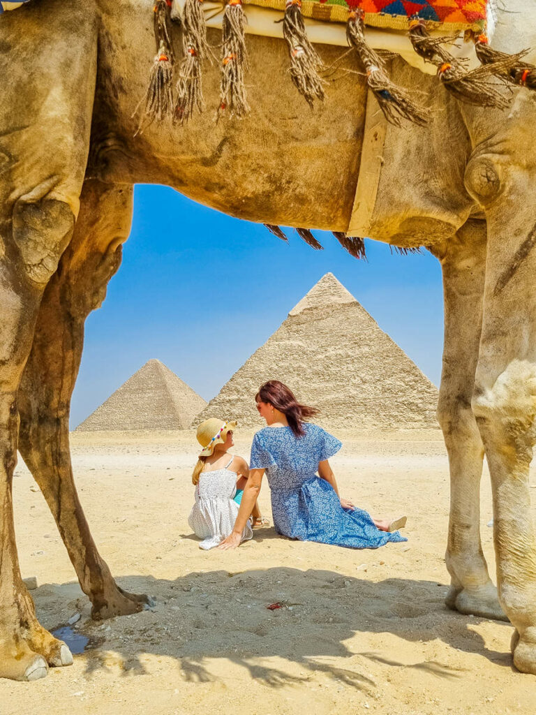 Cheops und Chephren Pyramiden