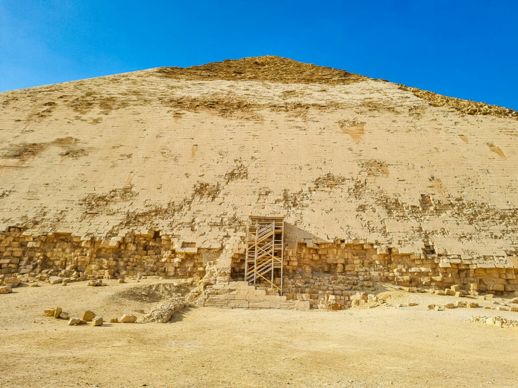 Eingang Knickpyramide