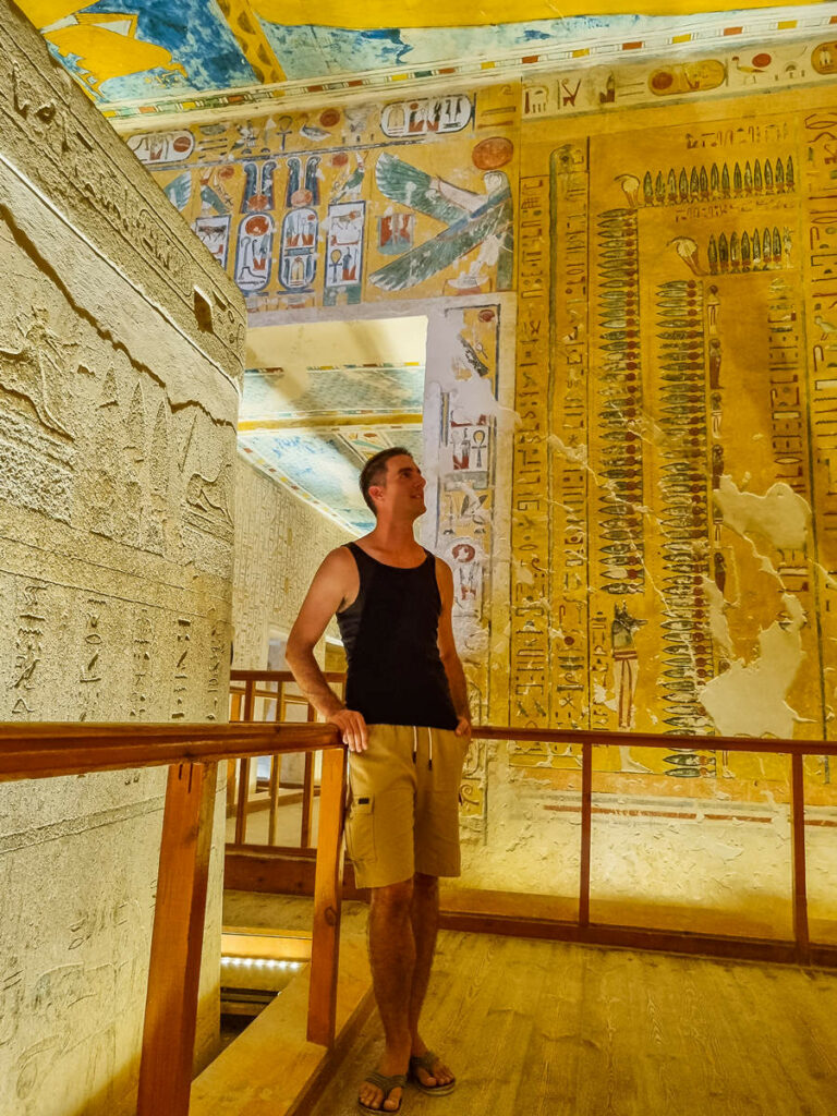 Grab von Ramses IV. Tal der Könige