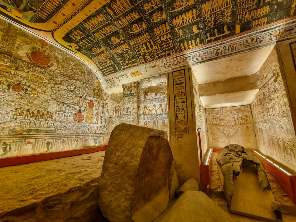 Totengrab von Ramses V. & VI. Tal der Könige