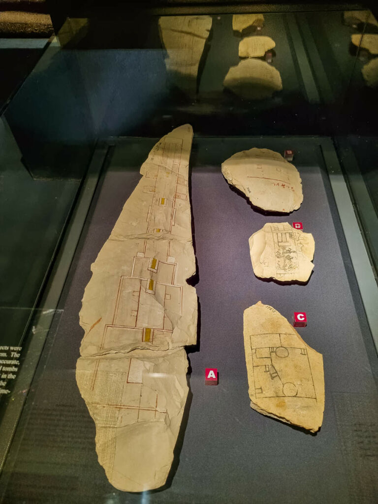 Grabplan Pharao Luxor Museum