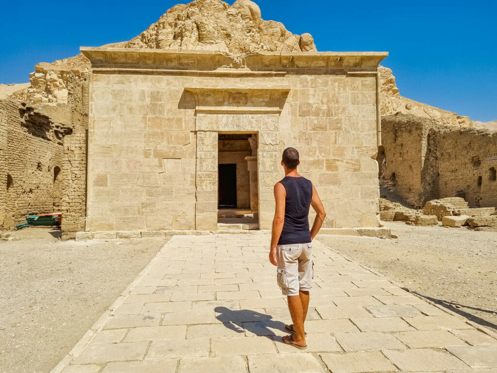 Hathor Tempel Deir el-Medina