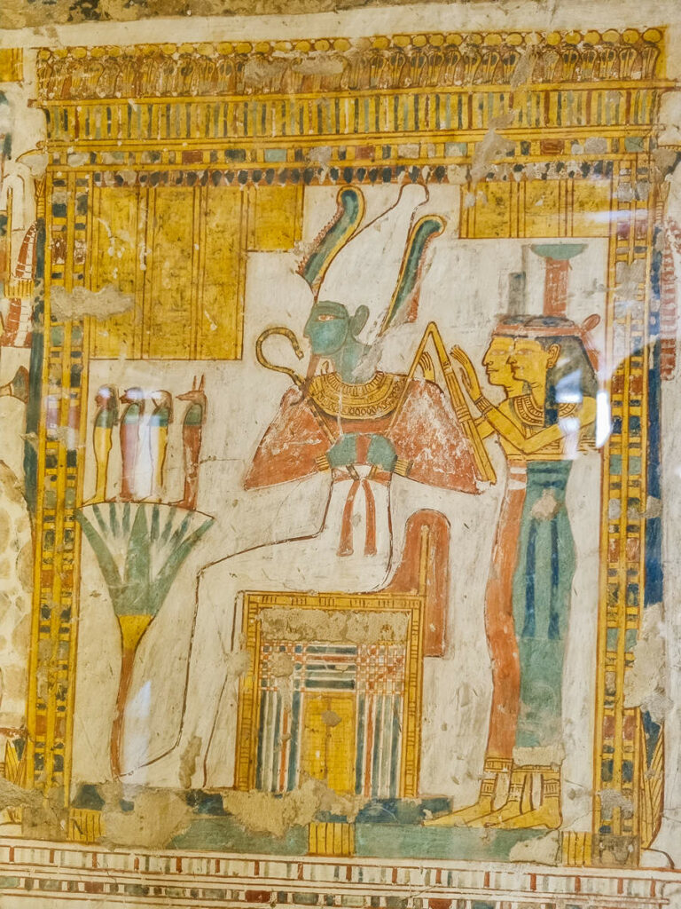 Wandmalerei Grab von Neferrenpet