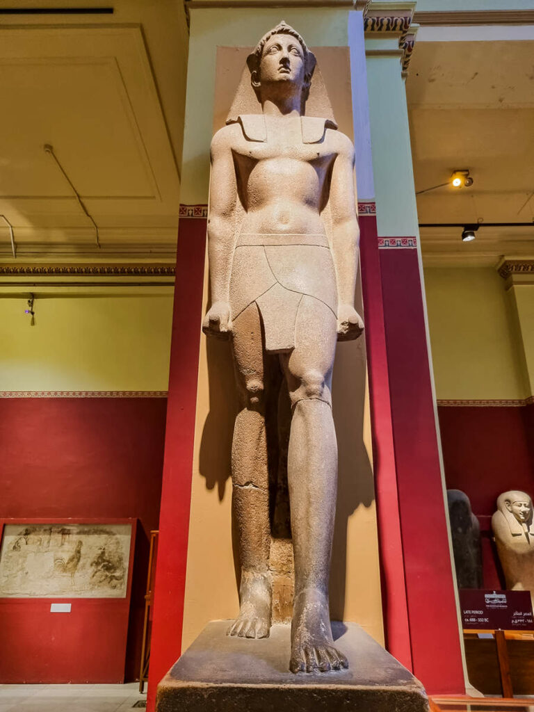 Statue Augustus Pharao