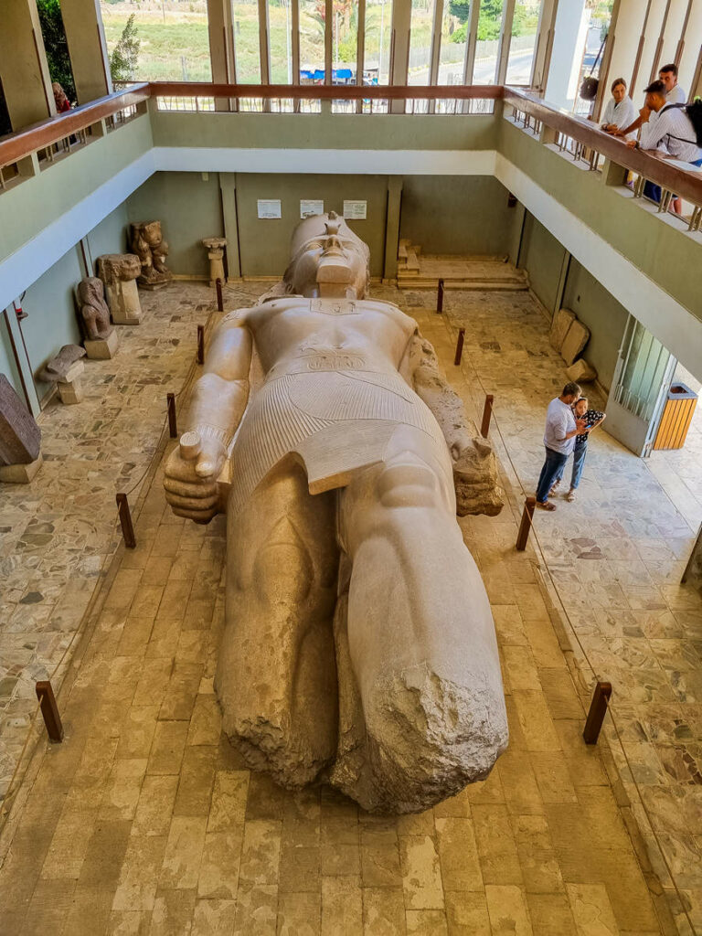 Statue von Ramses II Memphis