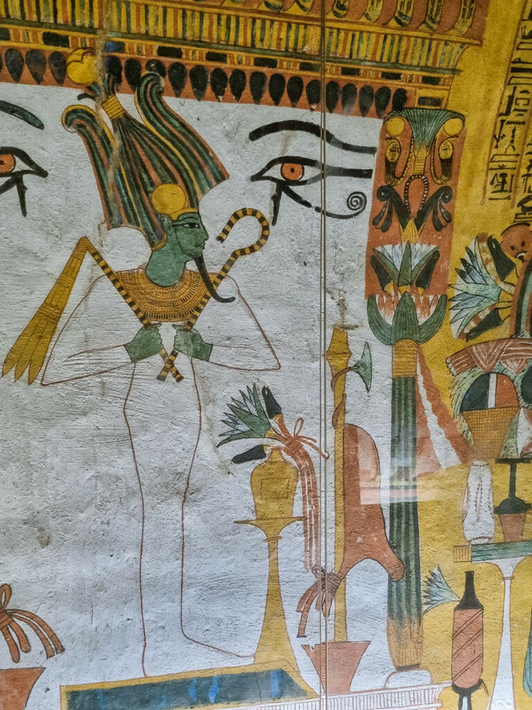 Wandmalerei Grab von Sennedjem