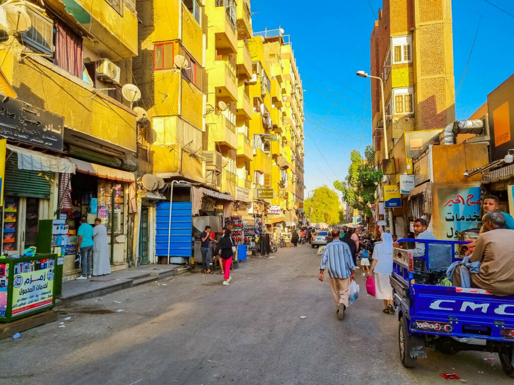 Straßenbild Assuan