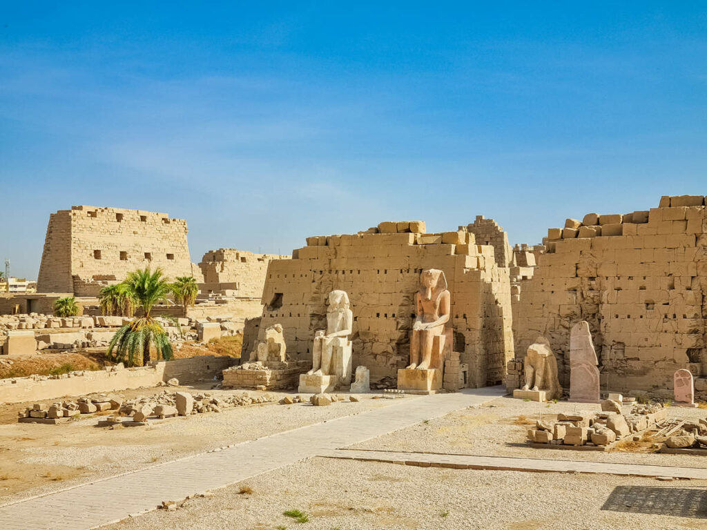 Achter Pylon Karnak Tempel