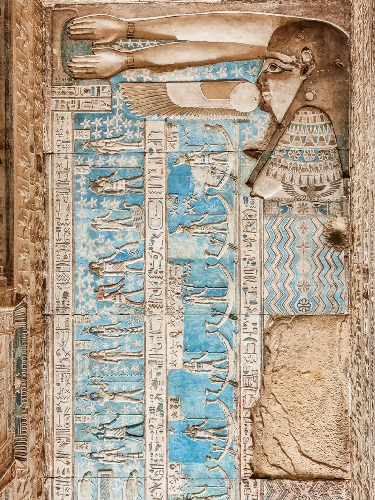 Decke Dendera Tempel