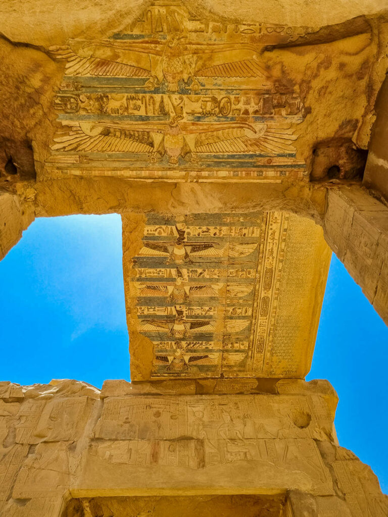 Decke Doppeltempel von Kom Ombo