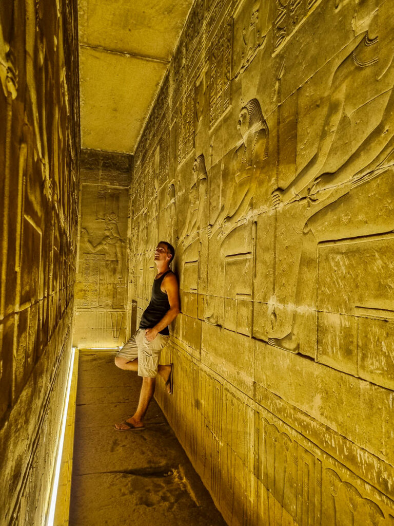 Katakomben Hathor Tempel Dendera