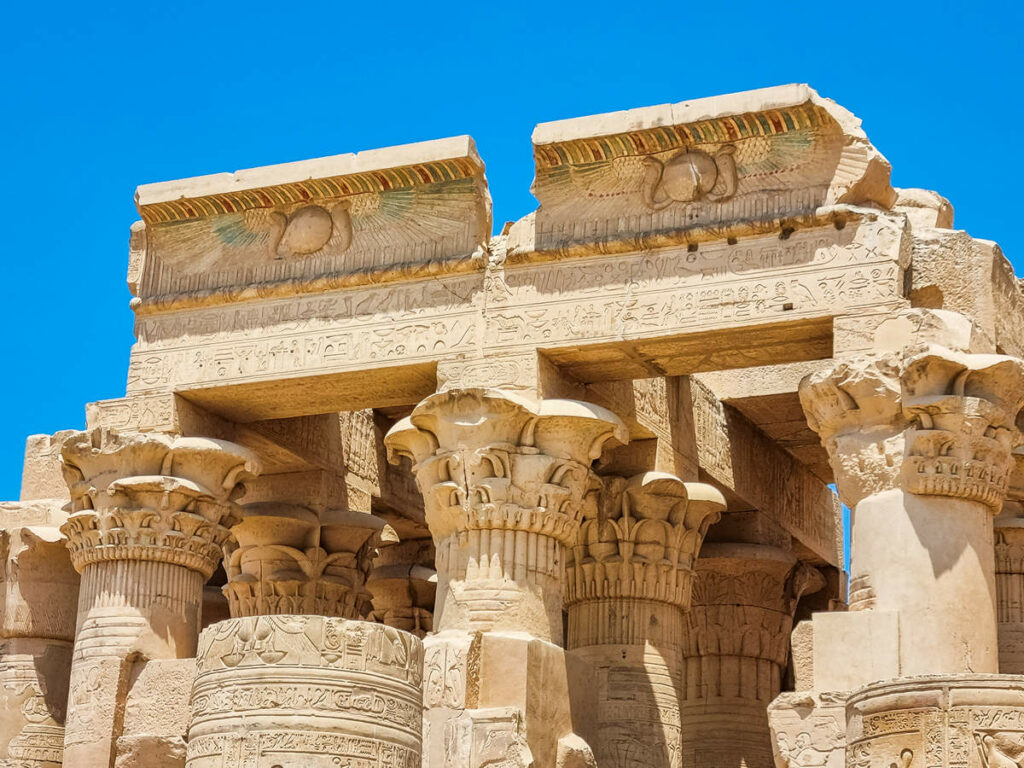 Fassade Kom Ombo Tempel