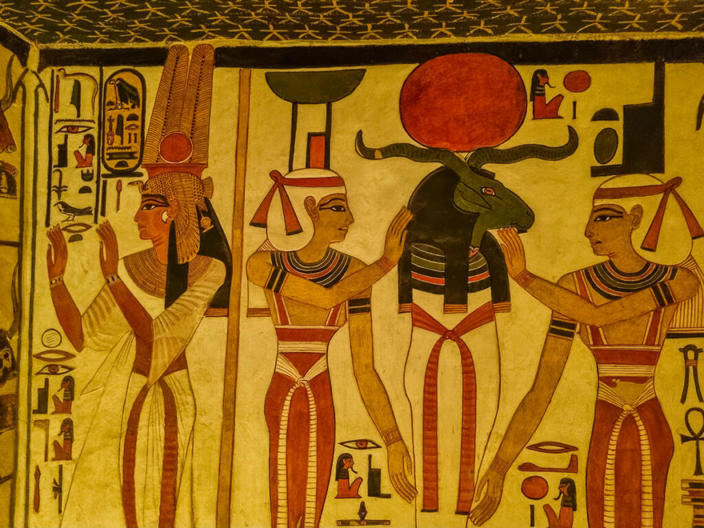Gemälde Grab von Nefertari